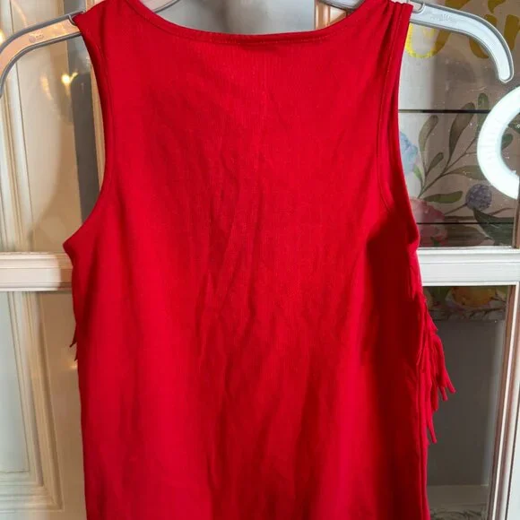 American Flag Big Girls Tank Top L‎ (10-12) - Picture 4 of 4